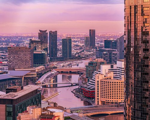 Melbourne Southbank precinct view for city stay planning