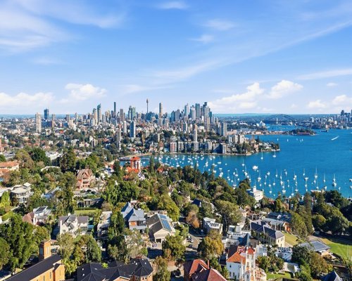 Sydney Harbour panorama for a premium accommodation concept